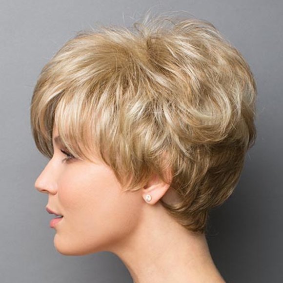 Gia Wig By Rene of Paris, Chestnut - Picture 6 of 11